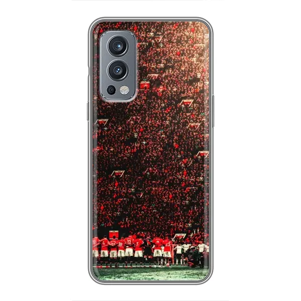 Чохол з принтом «фанати Манчестер Юнайтед» для OnePlus Nord 2