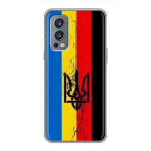 Украинские Чехлы для OnePlus Nord 2 с картинкой УПА (AlphaPrint) (Прапор УПА)