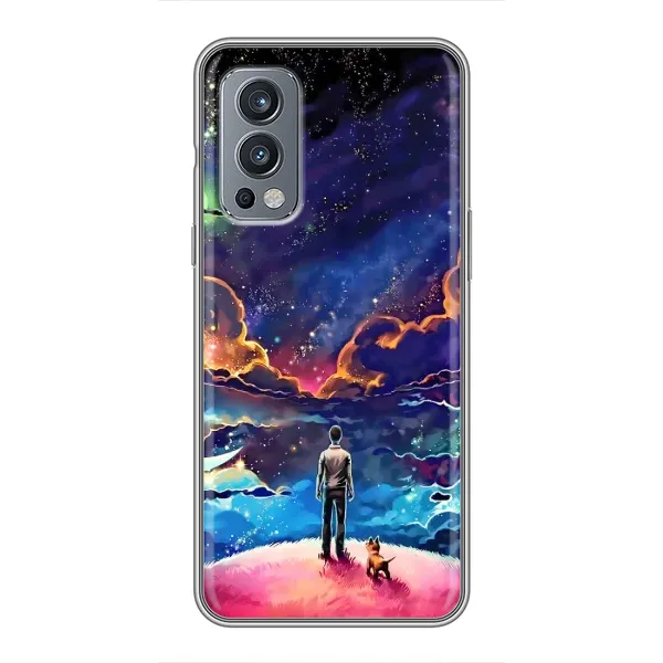 Чехол с принтом «Галактический вид» для OnePlus Nord 2
