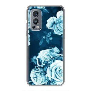 Чехлы (ART) Цветы на OnePlus Nord 2 (VPrint) (Блактині бутони)