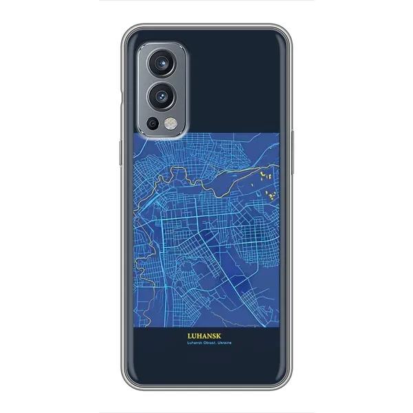Чохол з принтом «Луганськ» для OnePlus Nord 2