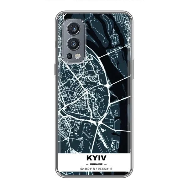 Чохол з принтом «Київ» для OnePlus Nord 2