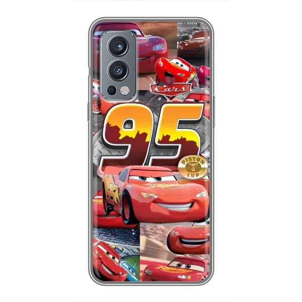 Чехол с принтом «Коллаж Молния Маквин» для OnePlus Nord 2