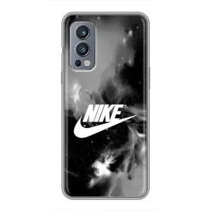 Чехол для OnePlus Nord 2 - с принтом Найк (AlphaPrint) (Лого Найк)