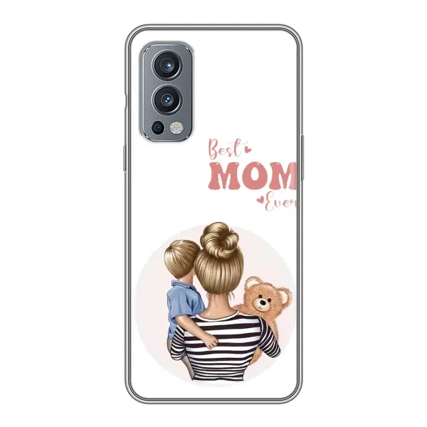 Чехол с принтом «Мама и сын» для OnePlus Nord 2