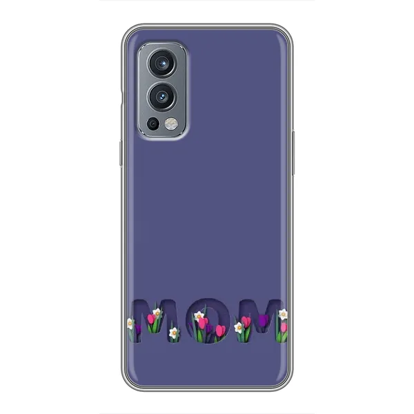 Чехол с принтом «Мама в цветах» для OnePlus Nord 2