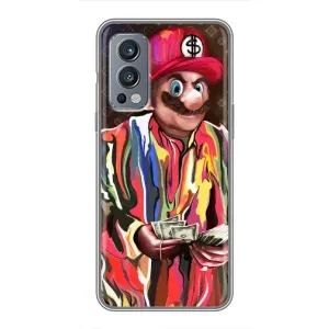 Брендновые Чехлы для OnePlus Nord 2 - (PREMIUMPrint) (Mario LV)