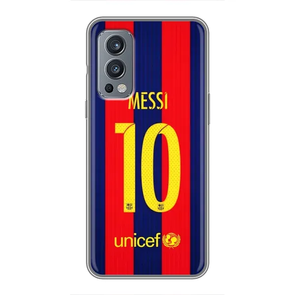 Чехол с принтом «Messi Barca 10» для OnePlus Nord 2 Чехол с принтом «Messi Barca 10» для OnePlus Nord 2