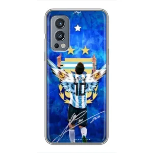 Чехлы для OnePlus Nord 2 (Leo чемпион) (AlphaPrint) (Месси сборная)