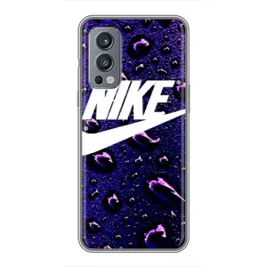 Чехол для OnePlus Nord 2 - с принтом Найк (AlphaPrint) (Найк принт)