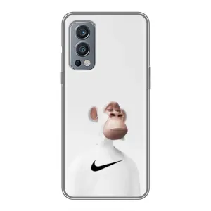 Чехлы с Обезьянами NFT для OnePlus Nord 2 (AlphaPrint) (обезьяна NFT Nike)