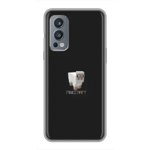 Чохол Майнкрафт на OnePlus Nord 2 (AlphaPrint) Minecraft (Овечка Майнкрафт)
