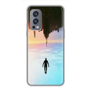 Чехол с человеком пауком для OnePlus Nord 2 - (AlphaPrint) (Паук человек)