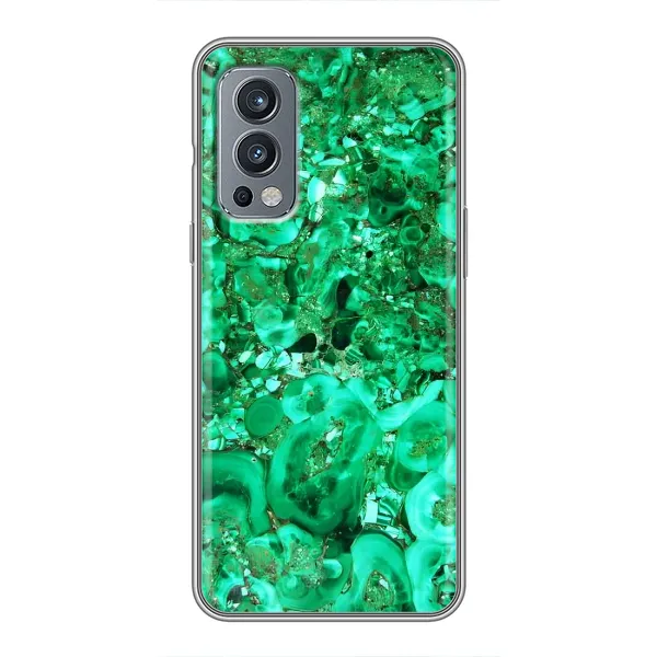 Чехол с принтом «Салатный Мрамор» для OnePlus Nord 2