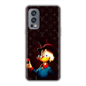 Чехли для OnePlus Nord 2 - Скрудж МакДак Louis Vuitton (PREMIUMPrint) (Скрудж з ботліантом)