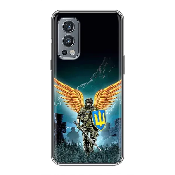 Чохол з принтом «Солдат ЗСУ» для OnePlus Nord 2