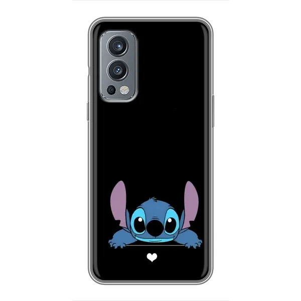 Чехол с принтом «Стич на черном» для OnePlus Nord 2