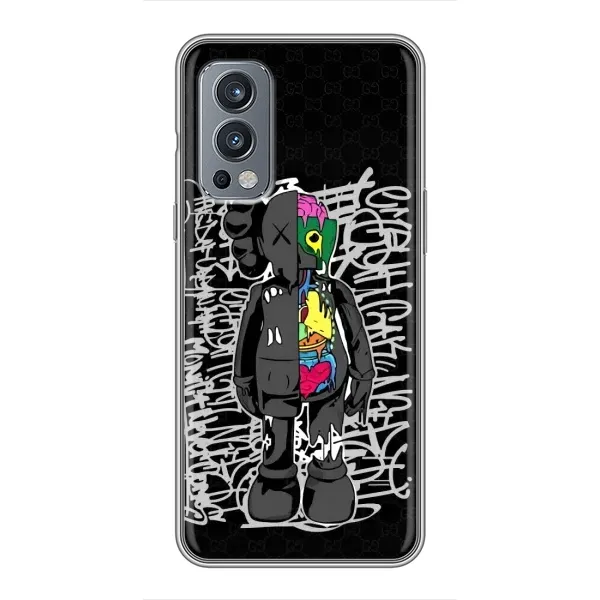 Чехол с принтом «Стиль Bearbrick» для OnePlus Nord 2