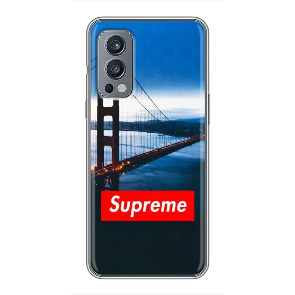 Чехол с принтом «Стиль Supreme» для OnePlus Nord 2