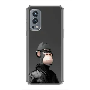 Чехлы с Обезьянами NFT для OnePlus Nord 2 (AlphaPrint) (стильная обезьяна NFT)