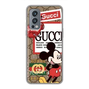 Чохол Disney Mouse OnePlus Nord 2 (PREMIUMPrint) (Стильний Міккі)