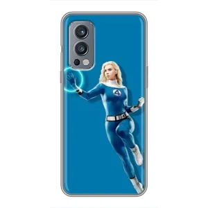 Чохол з принтом Фантастична четвірка для OnePlus Nord 2 (Сью Сторм політ)