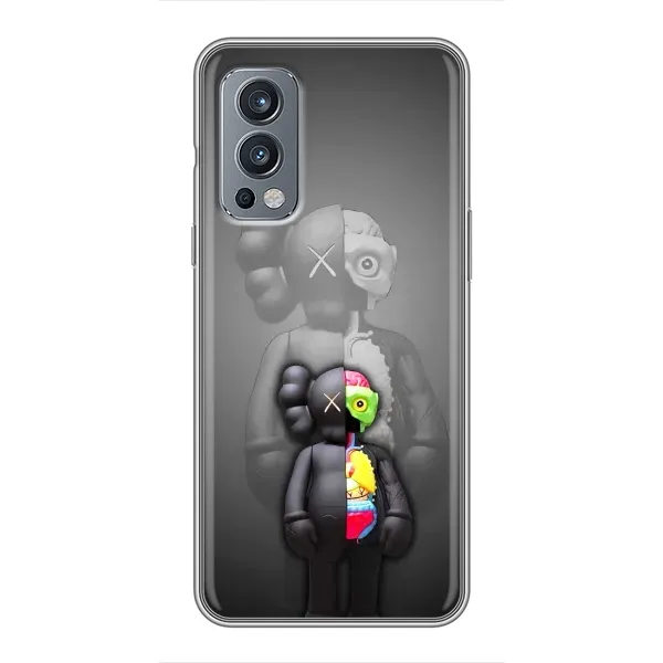 Чехол с принтом «Тело Bearbrick» для OnePlus Nord 2