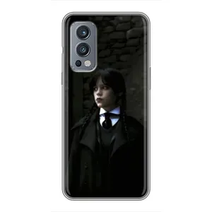 Чохол з дизайном Венздей 2 на OnePlus Nord 2 (Темний стиль Венздей)