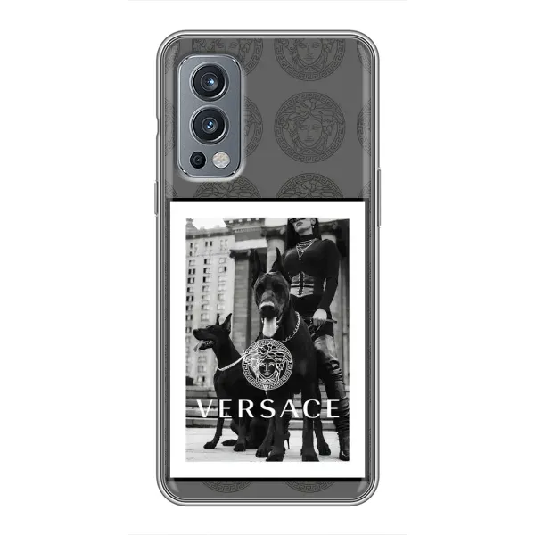 Чехол с принтом «Версаче» для OnePlus Nord 2