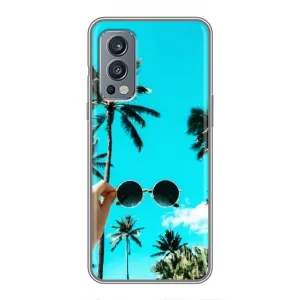 Силиконовый чехол с КАРТИНКАМИ лето для OnePlus Nord 2 (AlphaPrint)