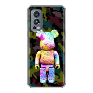 Чехлы для OnePlus Nord 2 - Bearbrick Louis Vuitton (PREMIUMPrint) (Яркий Bearbrick)
