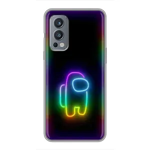 Чохли Амонг Ас для OnePlus Nord 2 (AlphaPrint) (Яскравий скін)
