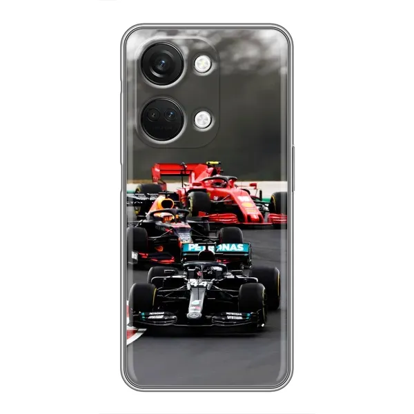 Чохол з принтом «Гонка Формула 1» для OnePlus Nord 3 5G