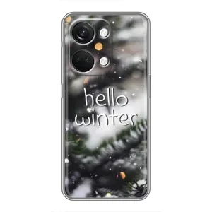 Новогодние, Праздничные Чехлы для OnePlus Nord 3 5G - 2024 год (Hello winter)