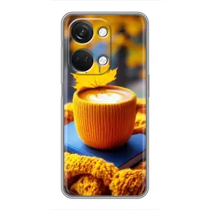 Чохол з принтом «Кава на жовтому пледі» для OnePlus Nord 3 5G