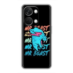 Чехлы Мистер Бист для ВанПлас Норд 3 5G (logo Mr beast)