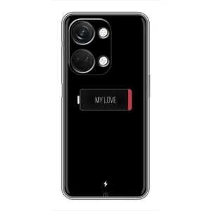 Чехлы для любимой на ВанПлас Норд 3 5G (VPrint) (Love battery)
