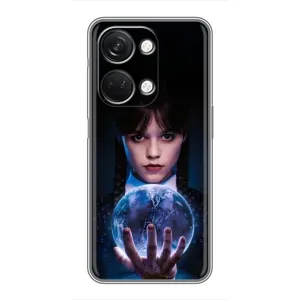 Чехол с дизайном Венздей 2 на OnePlus Nord 3 5G (Магическая сфера Уэнздей)