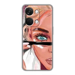 Чехол с печатью для OnePlus Nord 3 5G - (Мода) (AlphaPrint) (Макияж)