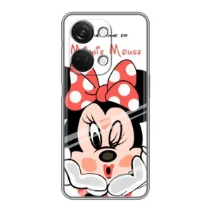 Эксклюзивный чехол для OnePlus Nord 3 5G (AlphaPrint - Мультяшные) (Маус Минни)