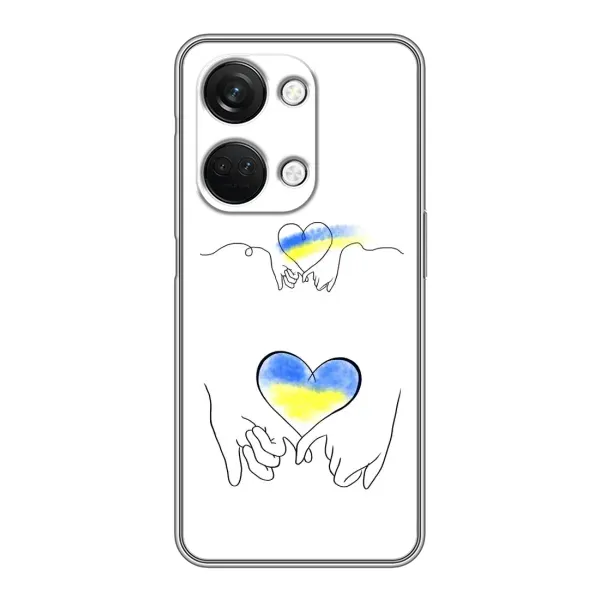 Чехол с принтом «Мир Украине» для OnePlus Nord 3 5G
