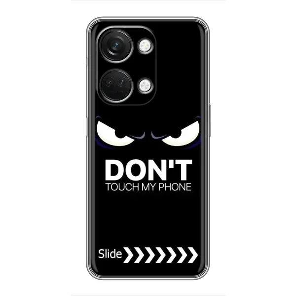 Чехол с принтом «Не трогай телефон» для OnePlus Nord 3 5G