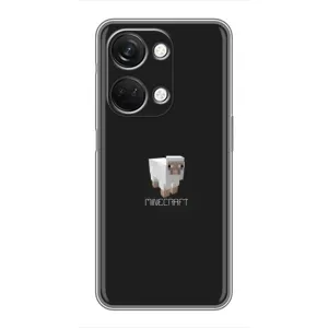 Чохол Майнкрафт на OnePlus Nord 3 5G (AlphaPrint) Minecraft (Овечка Майнкрафт)