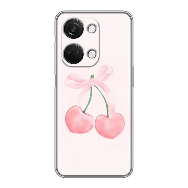 Чехол с принтом «Розовые вишни» для OnePlus Nord 3 5G