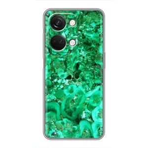 Мраморный чехол на OnePlus Nord 3 5G (VPrint) (Салатный Мрамор)