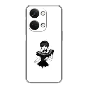 Чехлы Венсдей на OnePlus Nord 3 5G Уэнсдей (AlphaPrint) (танец Уэнздей)