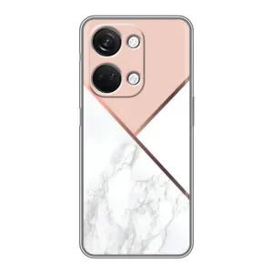 Мраморный чехол на OnePlus Nord 3 5G (VPrint) (Тройной мрамор)