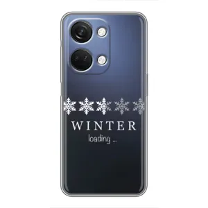 Зимние Чехлы для ВанПлас Норд 3 5G - прозрачный фон (Winter loading)