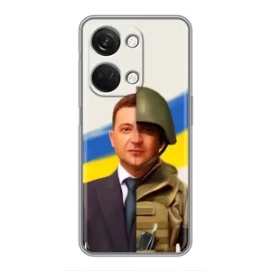 Чохол для OnePlus Nord 3 5G (AlphaPrint - с принтом Зеленського) (Зеленский солдат)