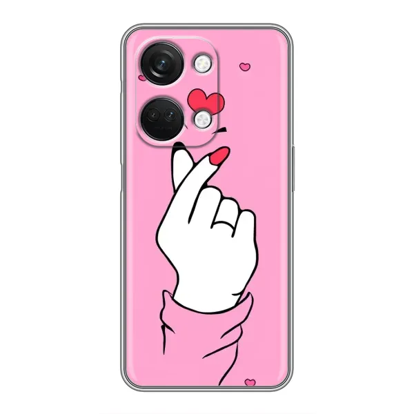 Чехол с принтом «Знак Love» для OnePlus Nord 3 5G